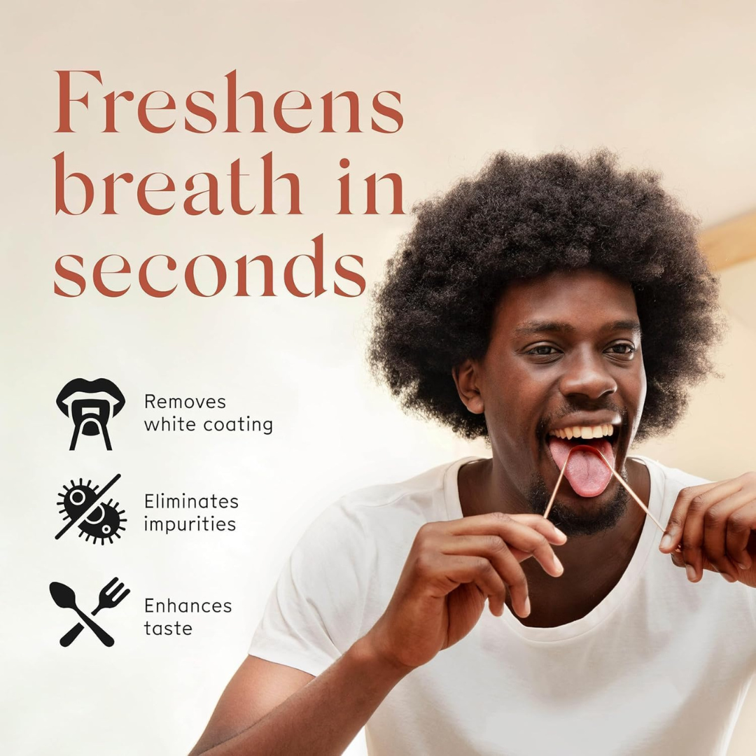 Bunsak 100% Copper Tongue Cleaner