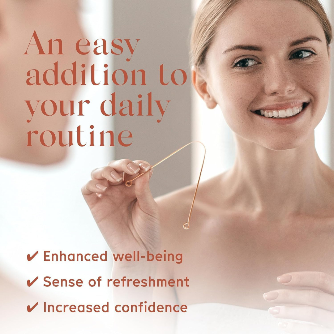 Bunsak 100% Copper Tongue Cleaner