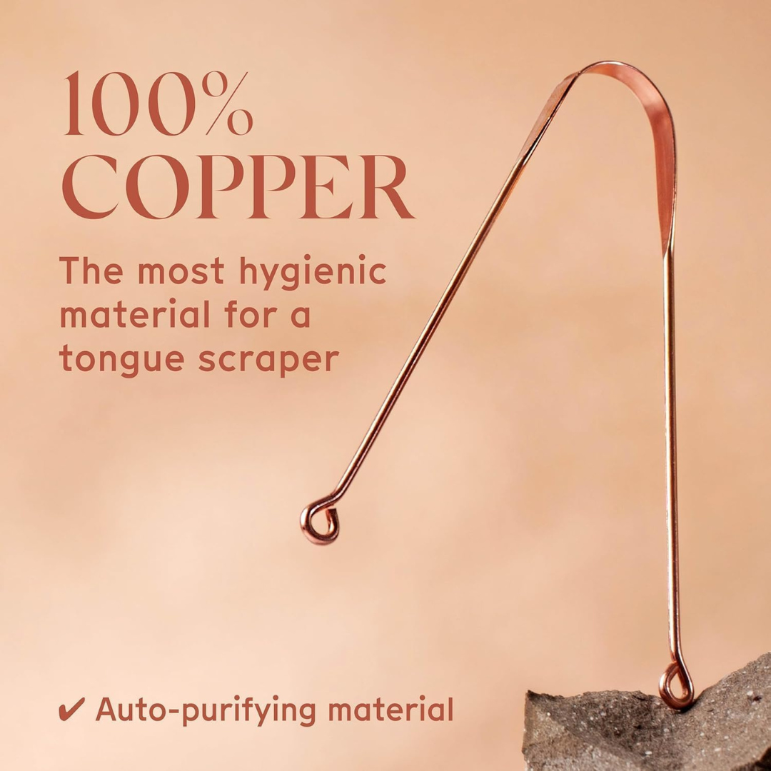 Bunsak 100% Copper Tongue Cleaner