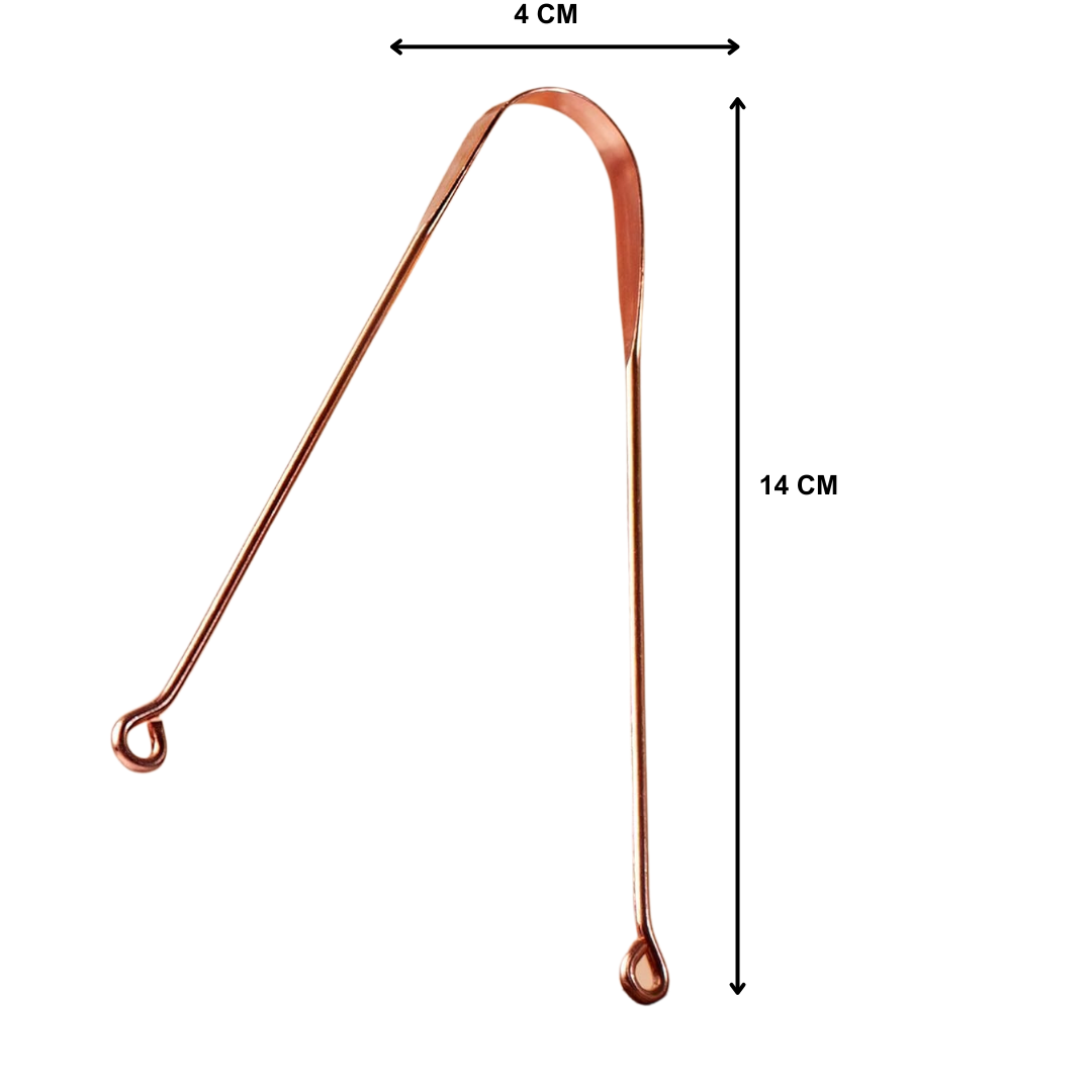Bunsak 100% Copper Tongue Cleaner