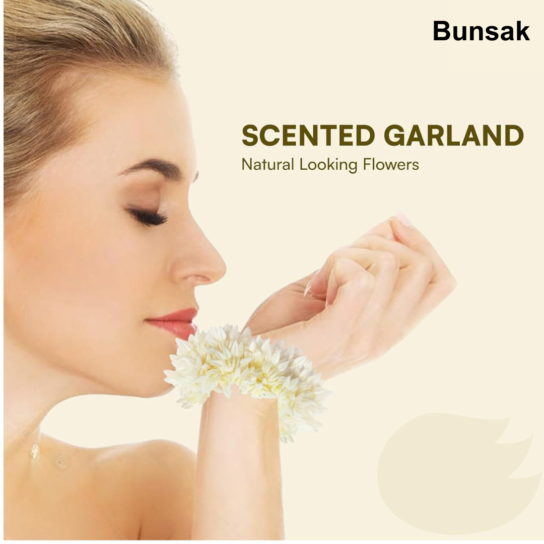 Bunsak Scented Artificial Gajra Bun
