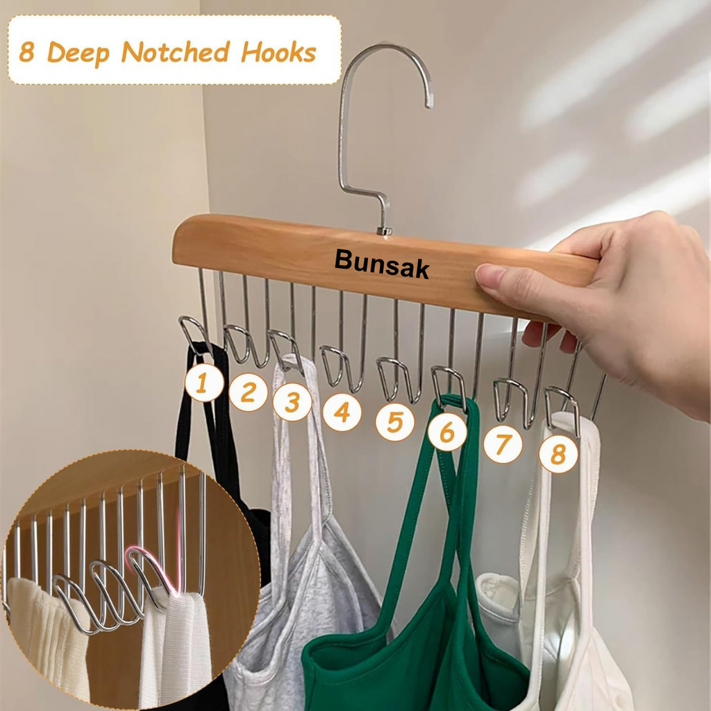 Bunsak 8 Hook Hanger