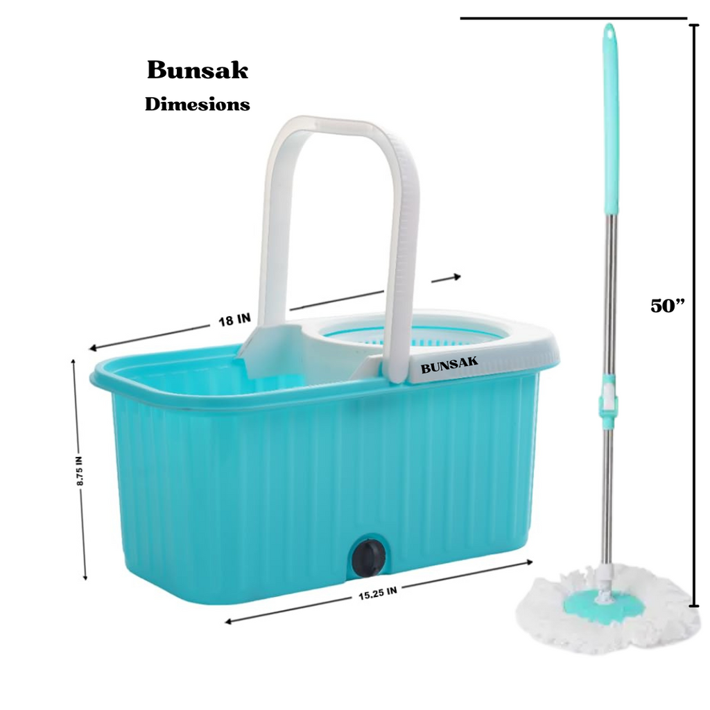 Bunsak Spin Mop Set