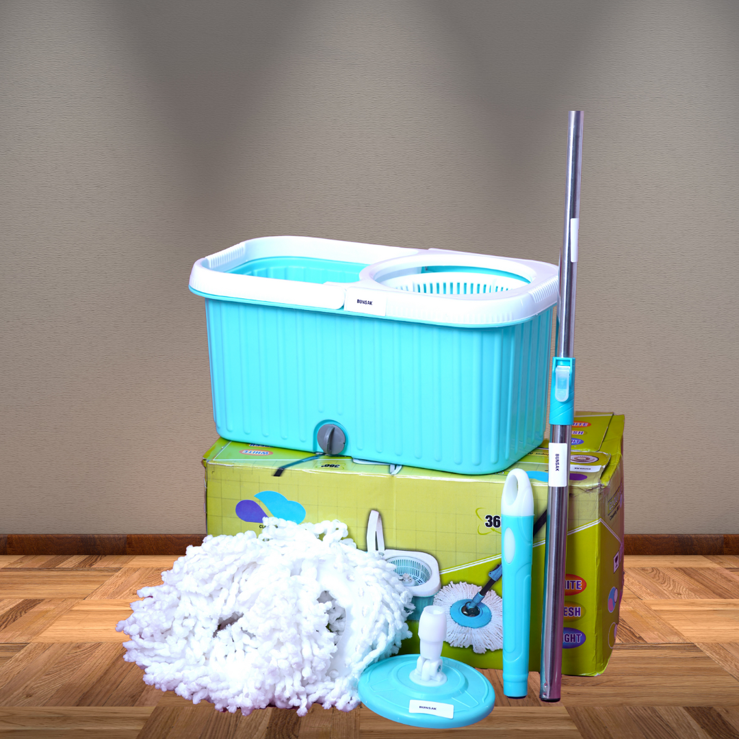 Bunsak Spin Mop Set