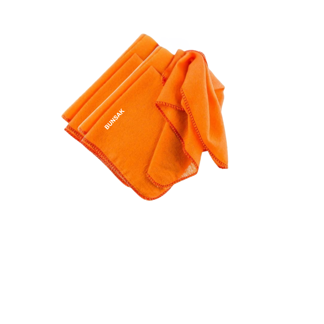 Bunsak Duster Cloth (Cotton, Orange)